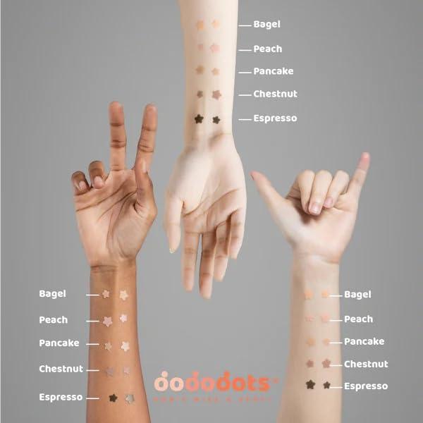 dododots dododots Beauty Patch | DodoSkin 3 in a set Peach Bundle | Star Pimple Patches | Cute Hydrocolloid Acne Patch | Tea Tree Oil Acne Patches | Quick & Easy Blemish, Zit, Spot Treatment | 108 Patches