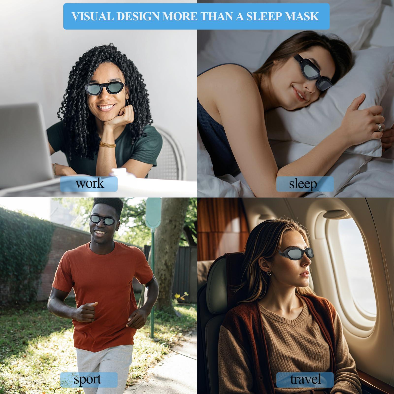 LIZICH LIZICH Heated Nano Eye Mist Sprayer and Moisture Chamber Glasses for Dry Eyes Relief