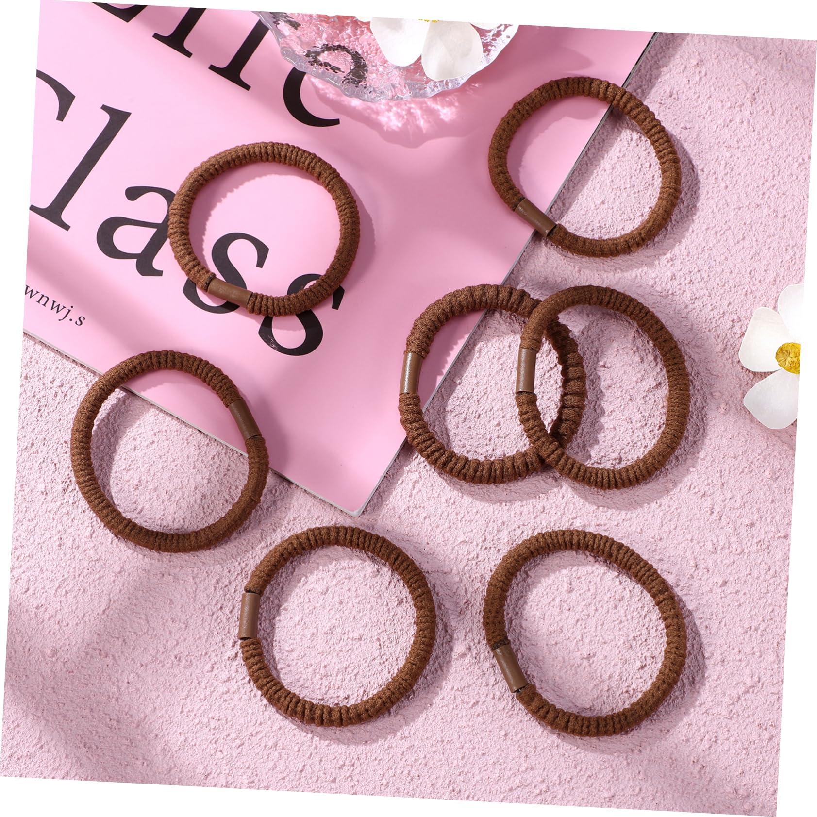 WOFASHPURET WOFASHPURET 10 Pcs Hair Band Set Hair Ties Hair Tie Band Clear Hair Elastics Clear Elastic Hair Bands Hair Tie Organizer Hair Bands for Women Hair Ribbons Hair Ties No Damage Elastic Band