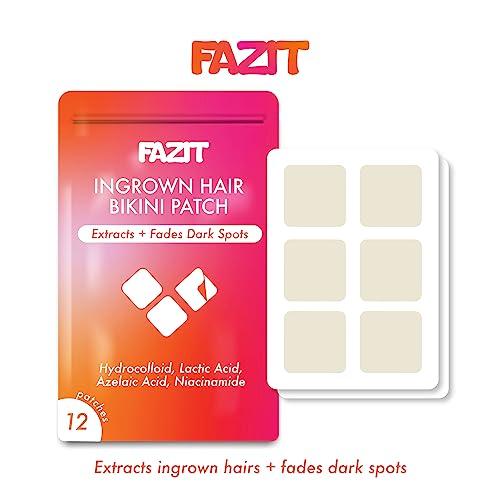 Fazit FAZIT Ingrown Hair Treatment Pads - Bikini Area and Private Intimate Hair Remover for Women