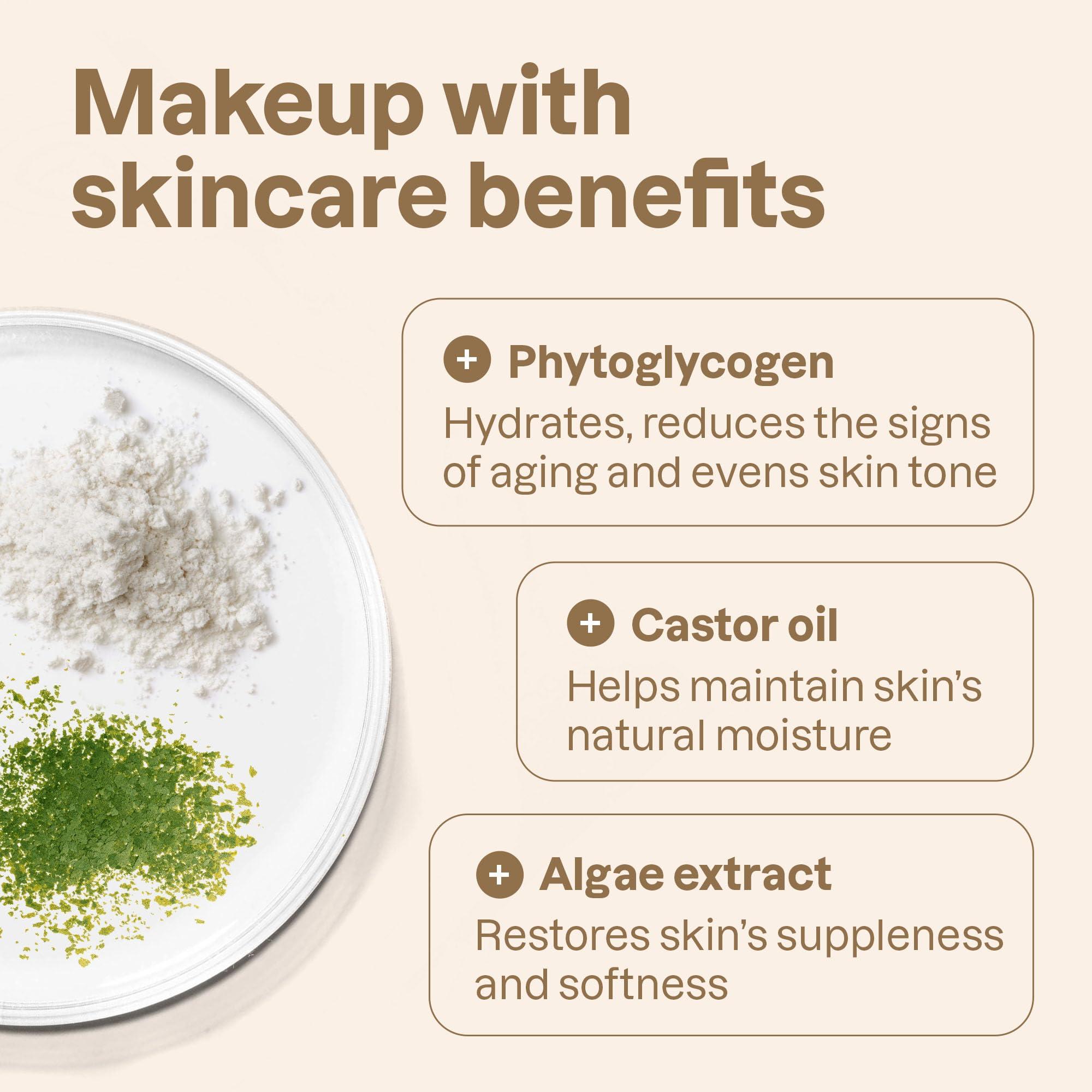 ATTITUDE ATTITUDE Oceanly Plastic-Free Lightweight Blush Stick, Titanium Dioxide-Free, EWG Verified, Vegan & Cruelty-free Makeup, Happy Berry, 0.3 Ounces