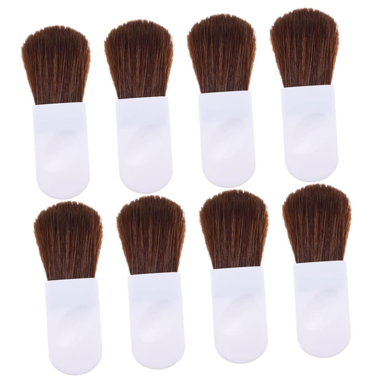 minkissy minkissy 2sets Makeup Brush Set Travel Size Blush Brush Mini Blush Brush for Cheeks Face Makeup Blush Makeup Brush Set 8pcs*2