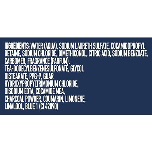 Suave Suave Men Shampoo Conditioner Bodywash 3 in 1 Charcoal &Warm Ginger to Cleanse and Nourish Hair and Skin, 40 oz Pack of 3