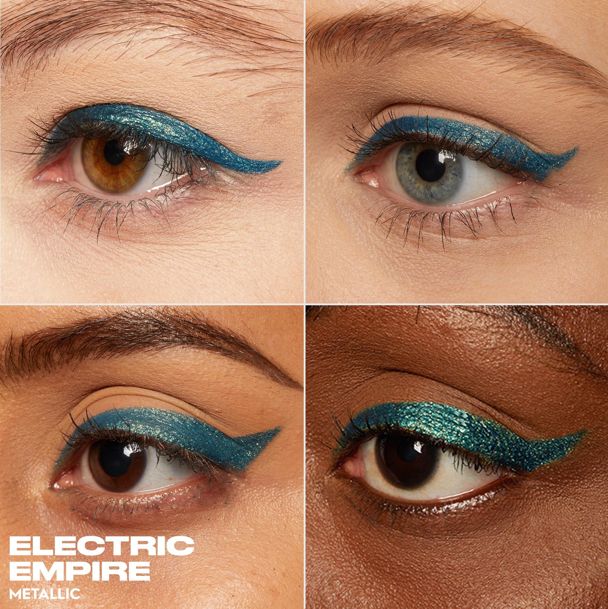 URBAN DECAY URBAN DECAY 24/7 Glide-On Waterproof Eyeliner Pencil (Electric Empire - Green Metallic), Smudge-Proof, Transfer-proof, Long-lasting Colored Eye Liners, Hydrating Vitamin E, Cruelty-free - 0.04 oz