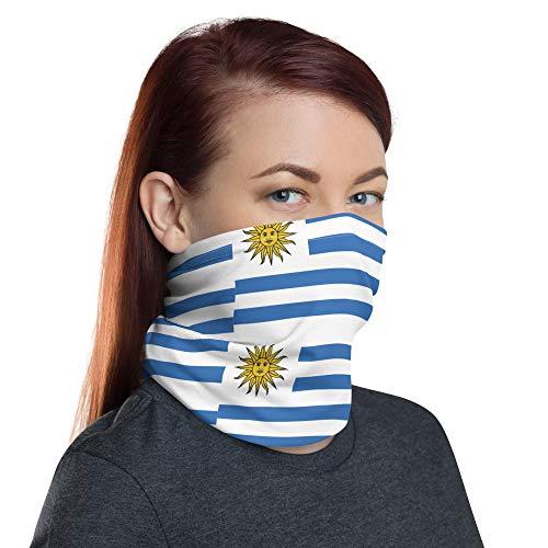 4EVERCOOL Mascara facial | Tapa cara | Cubre boca | face mask cover | face shield | Neck Gaiter | Uruguay flag
