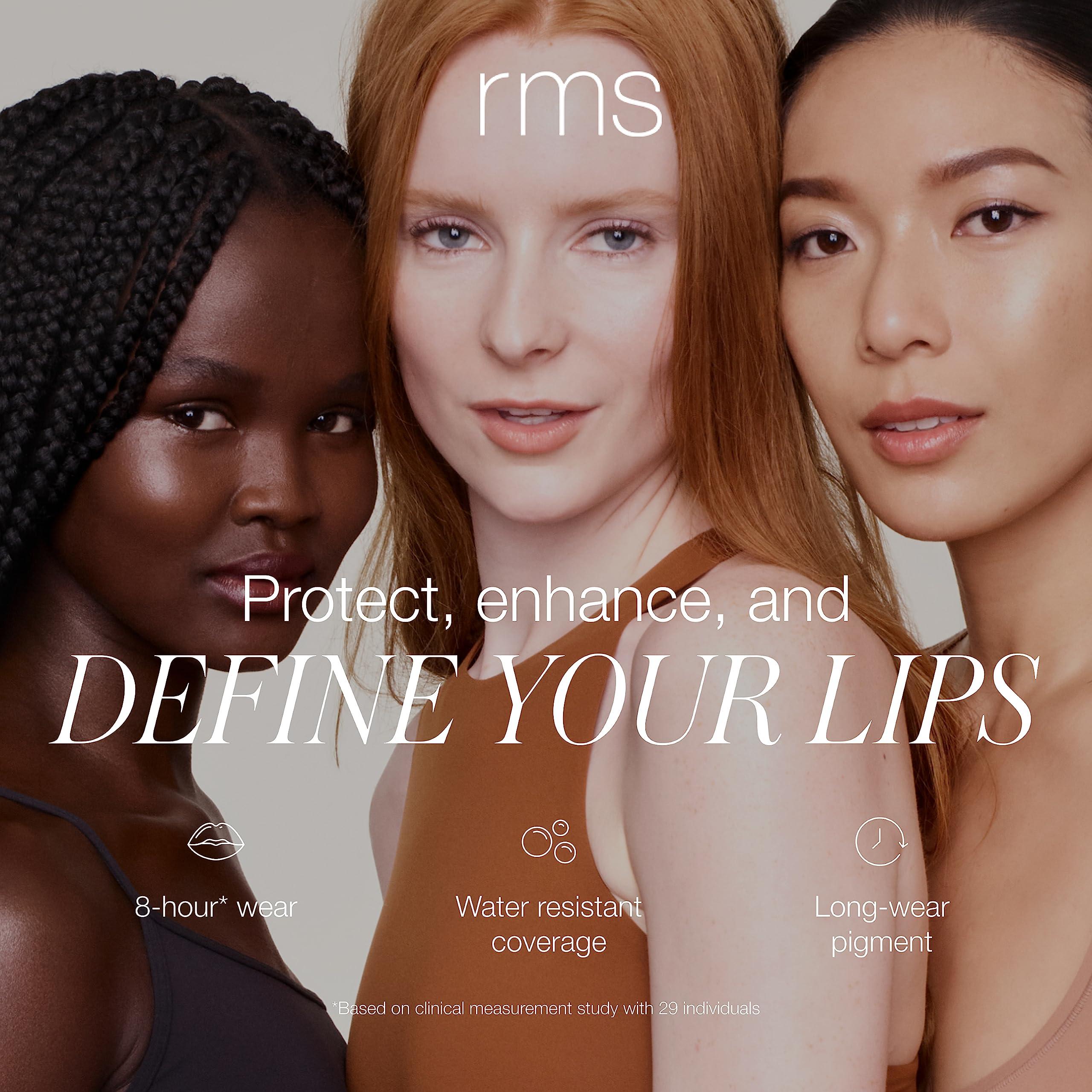 RMS Beauty RMS Beauty Go Nude Lip Pencil - Long Lasting Lip Liner Pencil, Makeup Lip Liner & Lip Pencil Sharpener, Nude Lip Liner & Pencil Lip Liner Sharpener