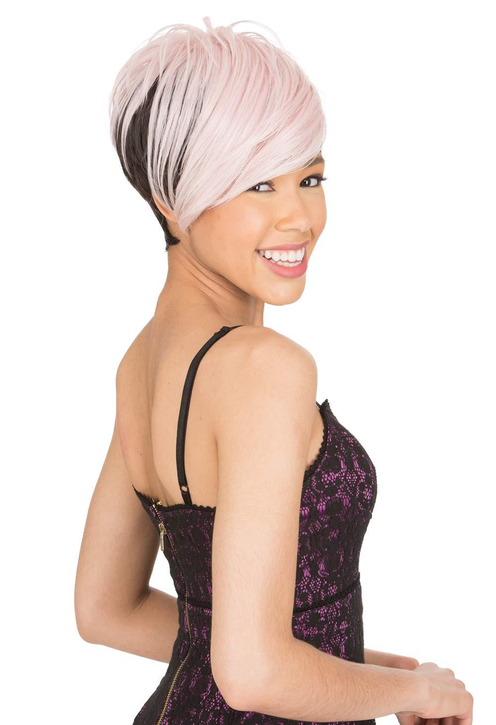 Chade New Born Free Synthetic Full Wig - 4049 YANDY (FH4/COTTON PINK)