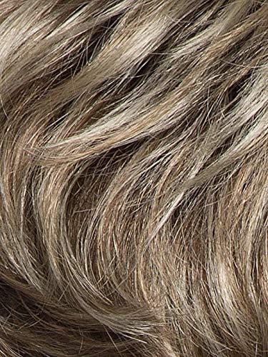 Ellen Wille & Maxwigs Point Wig Color Sand Multi Rooted - Ellen Wille Wigs 4.5" Short Asymmetrical Cut Cropped Synthetic Monofilament Crowne Average Cap Sharp Bangs Natural Hairline Peluca Bundle MaxWigs Hairloss Booklet