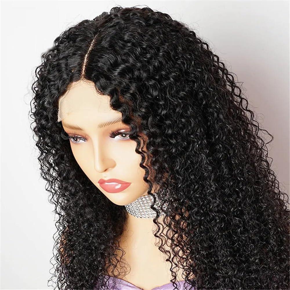 JHXIN JHXIN 11A 13x4 Lace Front Wig 180% Jerry Curly 100% Human Hair(30 inch)
