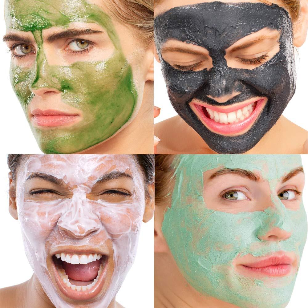 HEAR ME RAW HEAR ME RAW- Four Skincare Treatment Gift Set - Cleanser, Masks, Cream, Trial + Travel Four-Pack Set, Natural, Vegan, Cruelty-Free