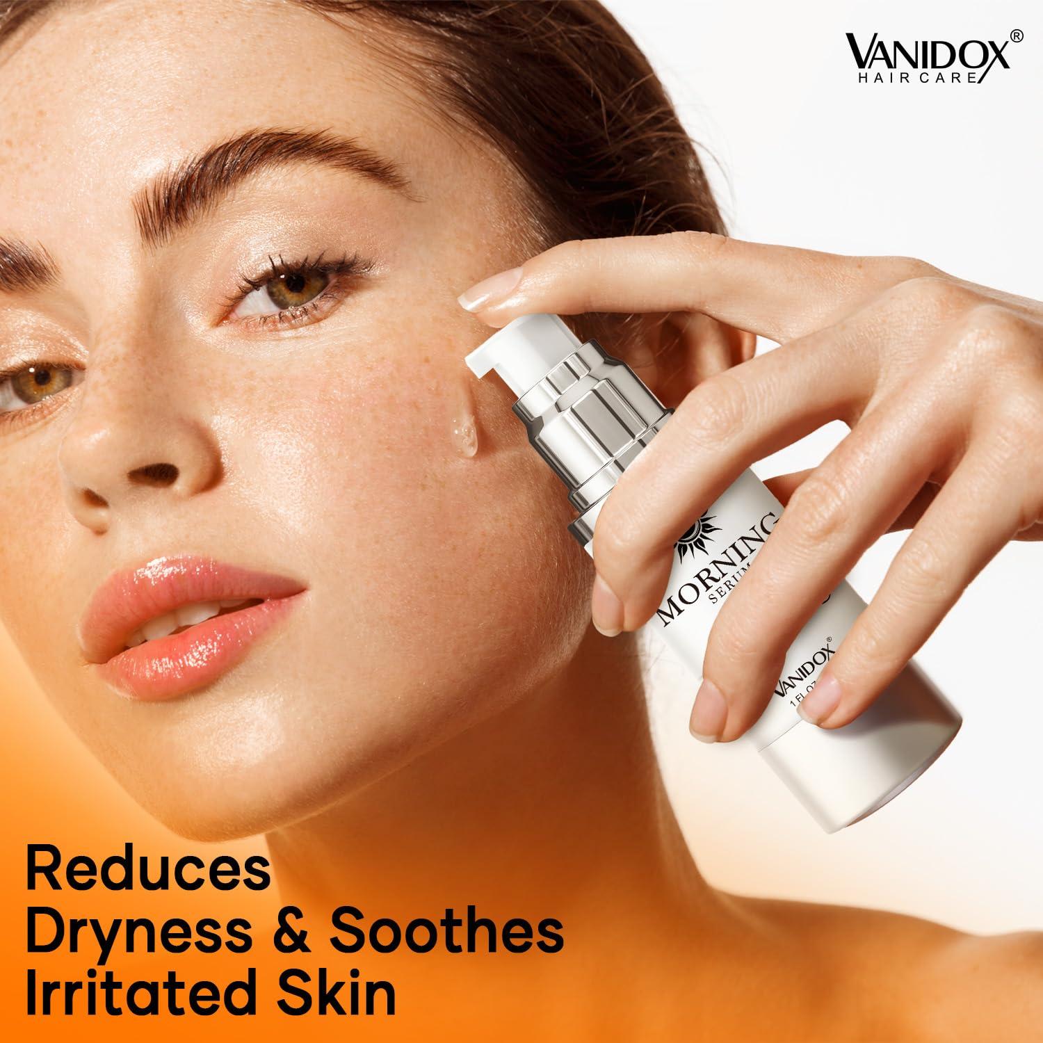 VANIDOX VANIDOX Super C Serum for Women Over 70, All-In-One Formula, Made in USA, Hydrates, Firms, Lifts, and Targets Wrinkles, Age Spots, and Fine Lines, Vitamin C Serum (1fl oz)