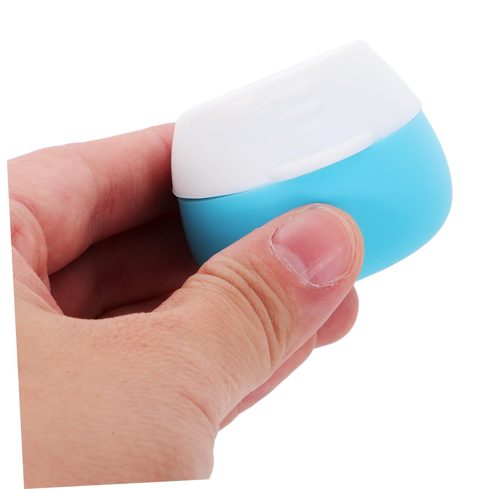 Baluue Baluue 2pcs Sugar Scrub Containers Beauty Product Jar Small Containers with Lids Small Jar with Lid Travel Bottles for Cream Travel Cosmetics Jar Mini Containers with Lids