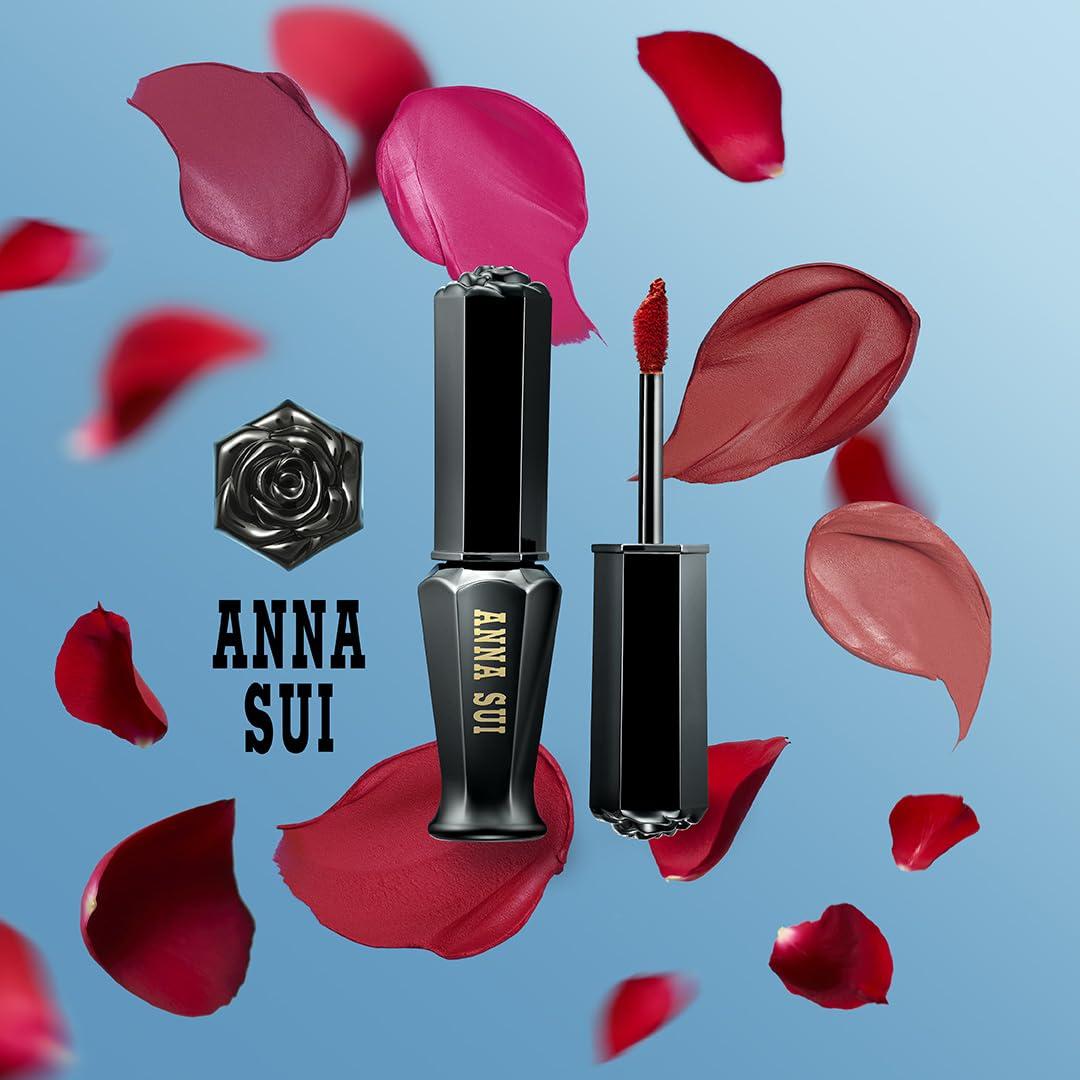 ANNA SUI ANNA SUI Everlasting Rouge, Matte Finish Lipstick, Vibrant Color, No Smudging, Long-Lasting Wear, 300 300 Rock Pink that bring Confidence and Strength, 0.24 oz