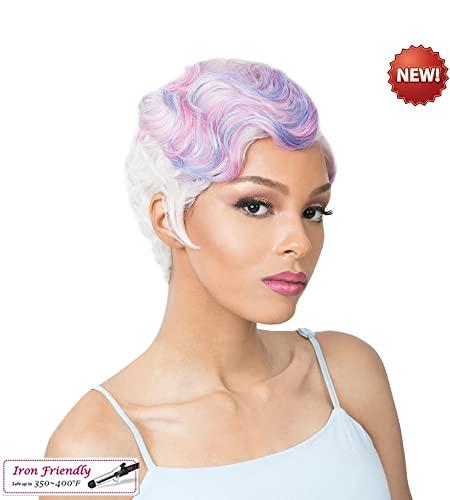 it's a wig! It's A Wig Synthetic Hair Wig Nuna (1 - JET BLACK)