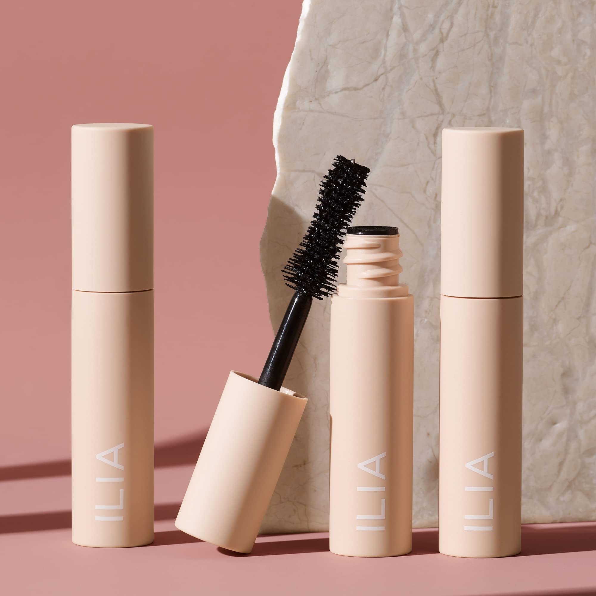 ILIA ILIA - Fullest Volumizing Mascara | Non-Toxic, Vegan, Cruelty-Free, Smudge + Flake-Free, Safe For Sensitive Eyes, For Fuller, Thicker, & Healthier Lashes (Travel Size Mini, 0.13 oz | 4 ml)