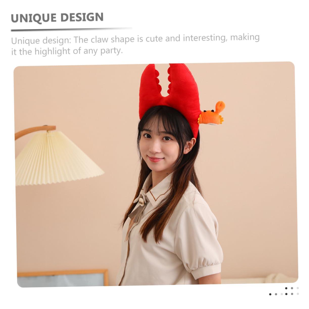 Garneck Garneck Animal Cosplay Headband Party Decoration Crab Claw Headband Photo Props Pp Cotton Headgear Miss Girl Heart Mr Krabs Costume