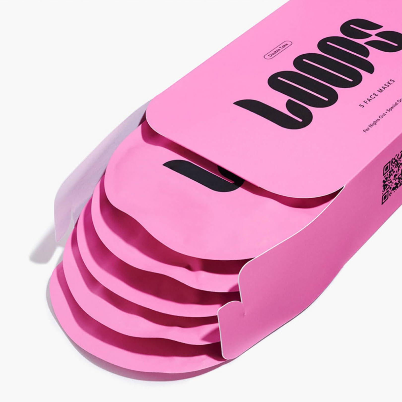 LOOPS LOOPS DOUBLE TAKE - Glow Hydrogel Face Mask - Calms & Soothes Skins Surface - Helps Refine Pores & Brighten Face, Glowing and Luminous - For All Skin Types