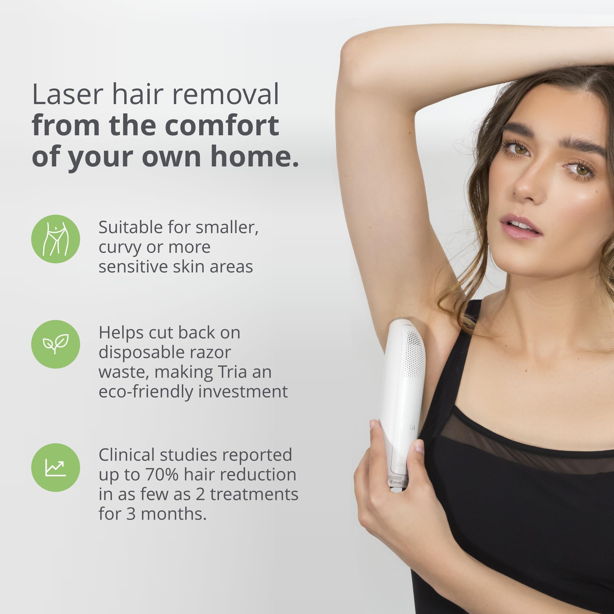 Tria Beauty Tria Hair Removal Laser Precision Deluxe Kit - Safe At-Home Laser Hair Removal for Women - White