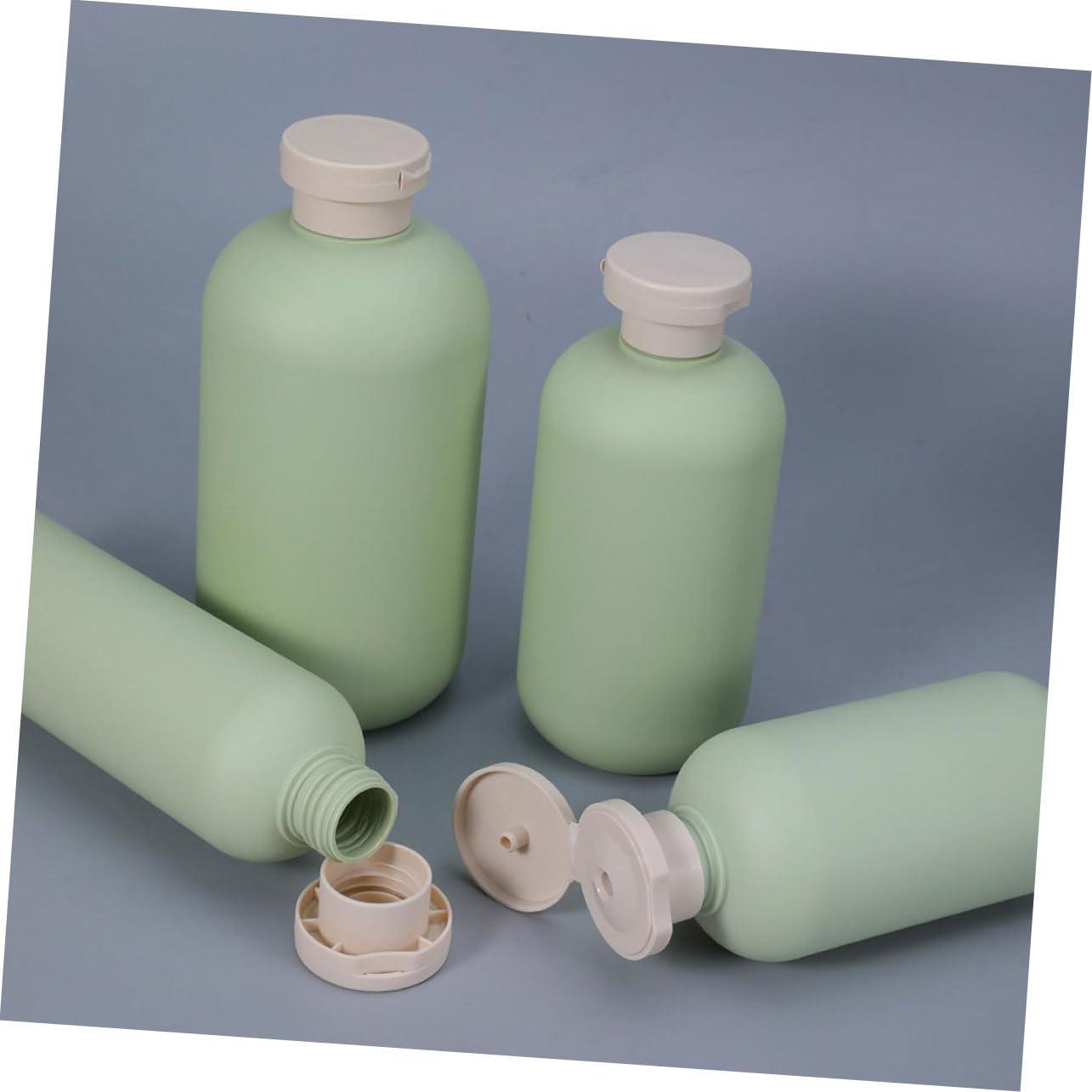 Baluue Baluue 5pcs Dish Soap Dispenser Reusable Shampoo Bottle Refillable Shampoo Bottle Toiletry Bottles Travel Pump Bottle Liquid Pump Bottle Shower Bottles Refillable Plastic Green