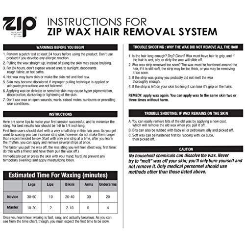 Zip Zip Wax Hot Wax Hair Remover 7 Oz by ZIP