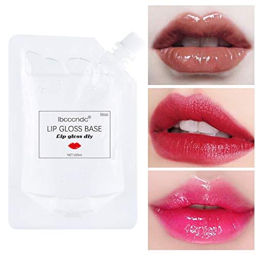 FeiFei66 FeiFei66 115g Non-stick Clear Moisturizes Lips Lipstick Material, DIY Transparent Lip Gloss (Transparent)