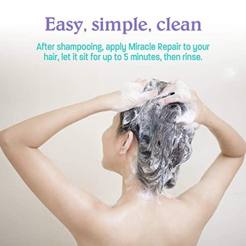 Malibu C Malibu C Miracle Repair Hair Reconstructor, Blonde Enhancer (1 Packet) - Nourishing Hair Repair Treatment for Damaged Blonde Strands - Relieves Hair Discoloration