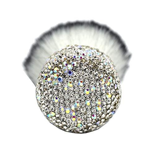 Bestbling Bestbling Bling Bling Large Mineral Powder Brush Makeup Brush Cosmetic Brush Foundation brush Perfect For Large Coverage Powder Bronzer (Silver)
