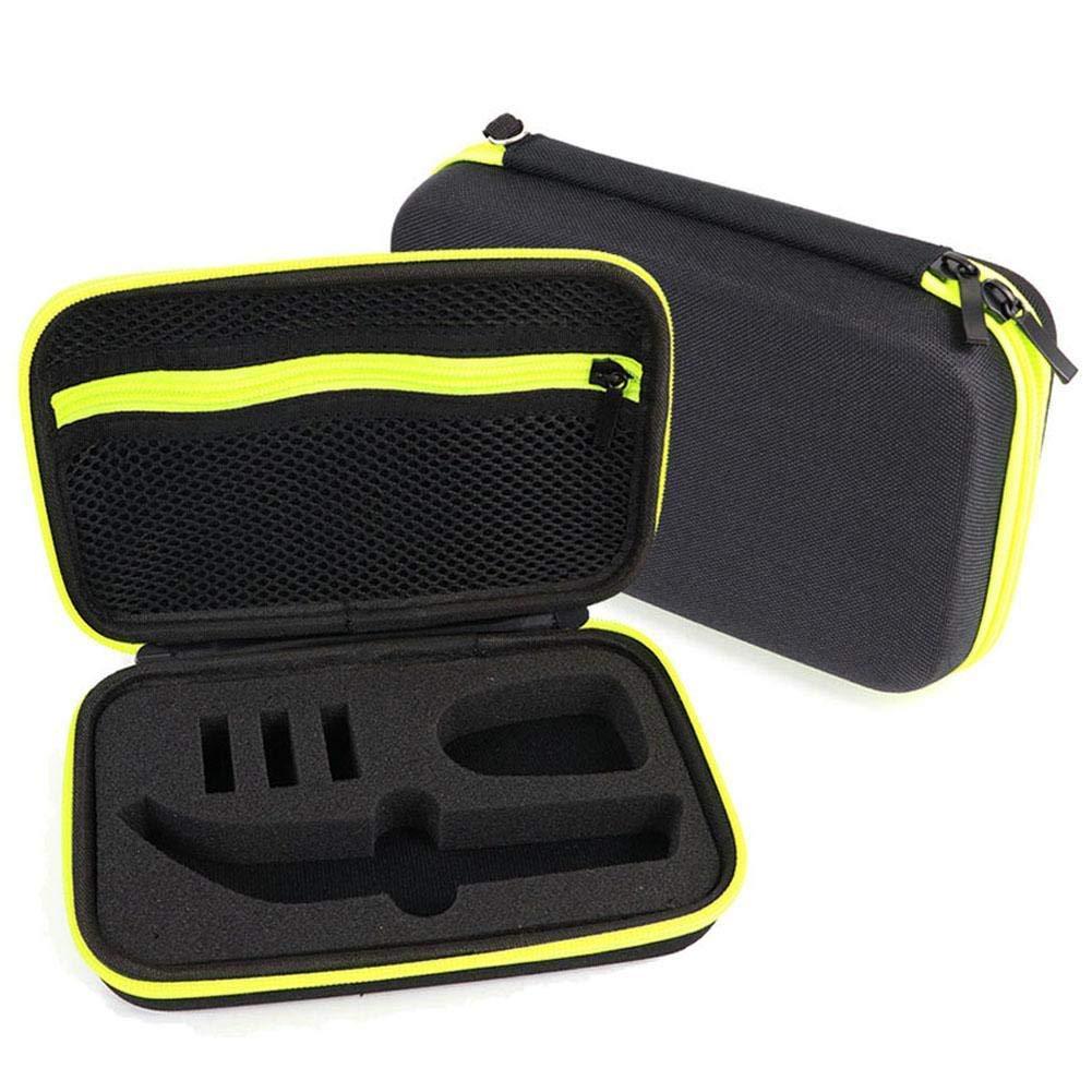 CrustPro CrustPro Hard Case for Philips Norelco OneBlade Men's Hybrid Electric Trimmer and Shaver, QP150/QP6520/QP6510 Shockproof Organizer Carrying Case Travel Storage Bag