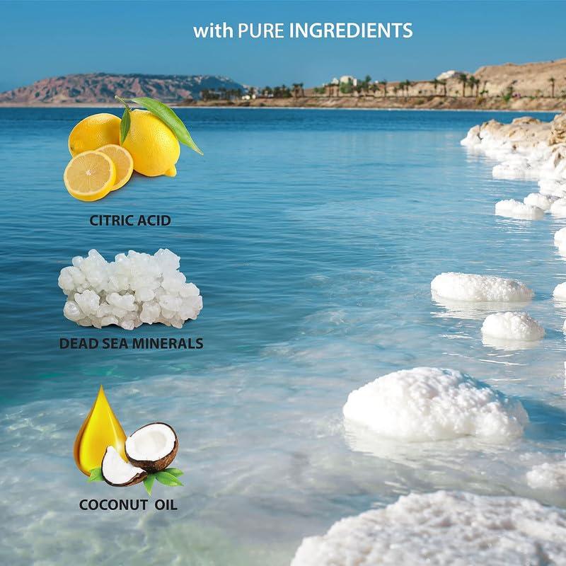 Dead Sea Collection Dead Sea Collection Coconut Body Wash for Women and Men - with Pure Dead Sea Minerals and Coconut Oil - Cleanses and Moisturizes Skin - Pack of 2 (67.6 fl. oz)