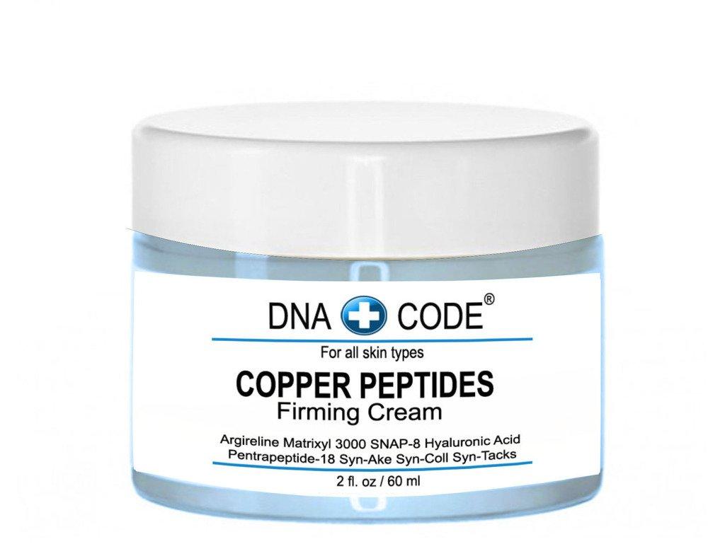 DNA CODE Skin Care DNA CODE Skin Care Magic Firming Cream-Copper Peptides Daily Firming Cream-Argireline, Matrixyl 3000, SNAP-8, Pentapeptide-18 (Leuphasyl), SYN-AKE, Copper Peptide,Syn-Coll, Syn-Tacks