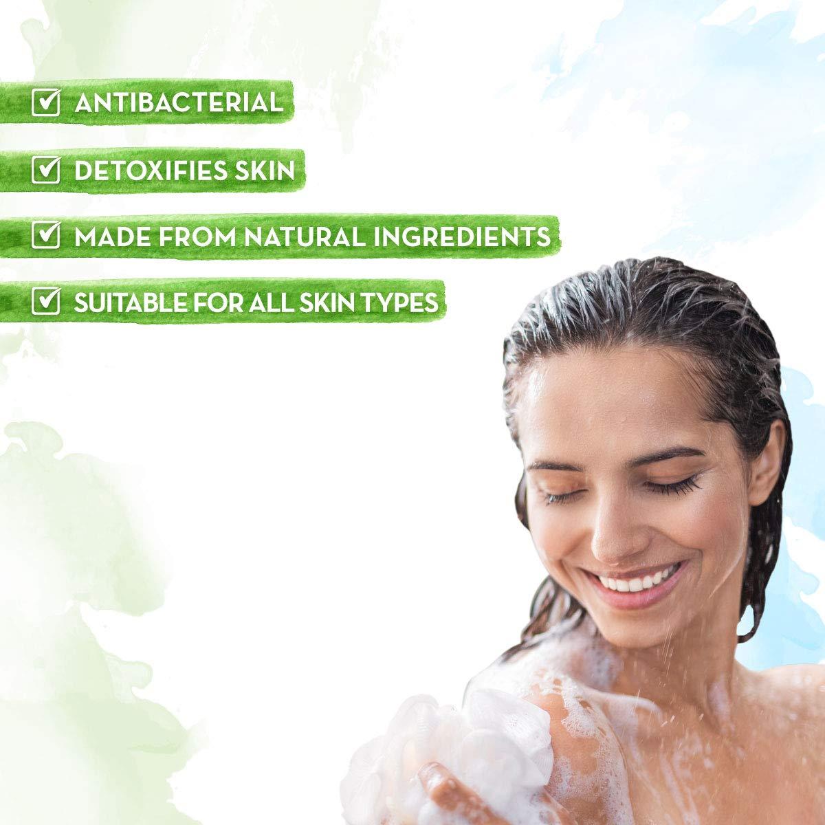 MAMAEARTH MAMAEARTH Tea Tree & Neem Body Wash for Skin Purification | Gently Cleanses & Detoxifies Skin | Soothes Itchy Dry Skin | No After Bath Dryness | 10.14 Fl Oz/300 ml