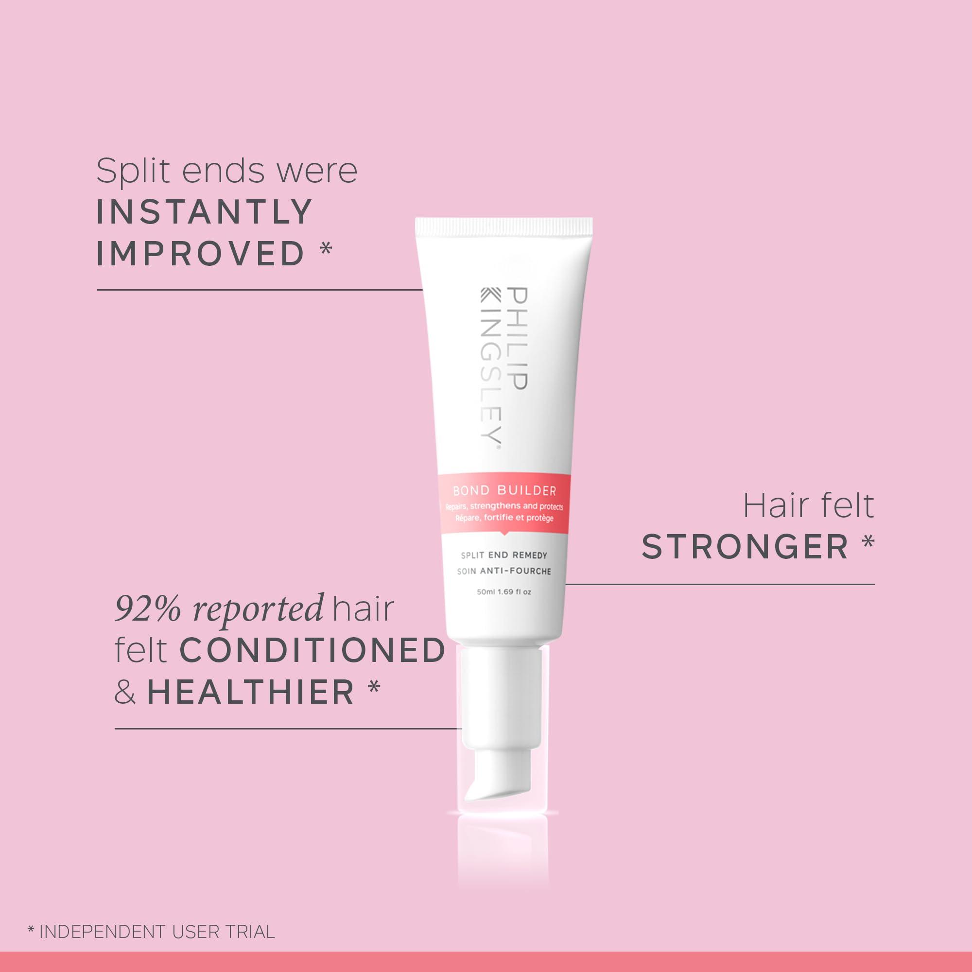 PHILIP KINGSLEY PHILIP KINGSLEY | Bond Builder Split End Remedy | Repairs and Seals Split Ends | Treatment for Damaged Hair | Protects and Strengthens Strands | 1.69oz