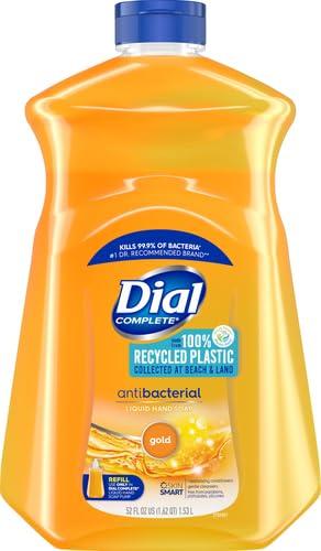Dial Dial Antibacterial Liquid Hand Soap Refill, Gold, 52 Ounce