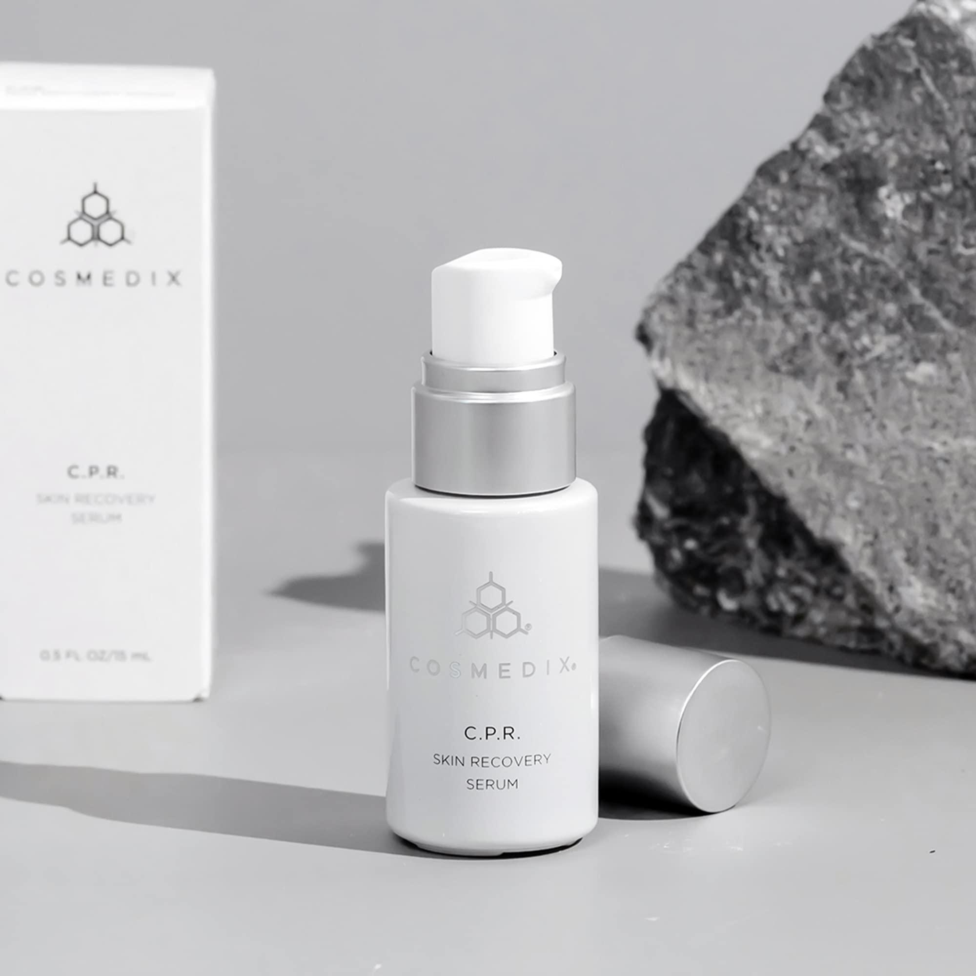 COSMEDIX COSMEDIX CPR Skin Recovery Face Serum for Skin Care - Soothe & Protect Sensitive, Dry Skin - Redness Relief for Face - Hydrating Serum for Facial Care - With Peptides, Rhodiola, Arnica Montana