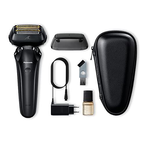Panasonic Panasonic ES-LS6A Series 900+ Premium Wet/Dry Electric Shaver, 6-Way Shaving Head with Linear Motor, Black