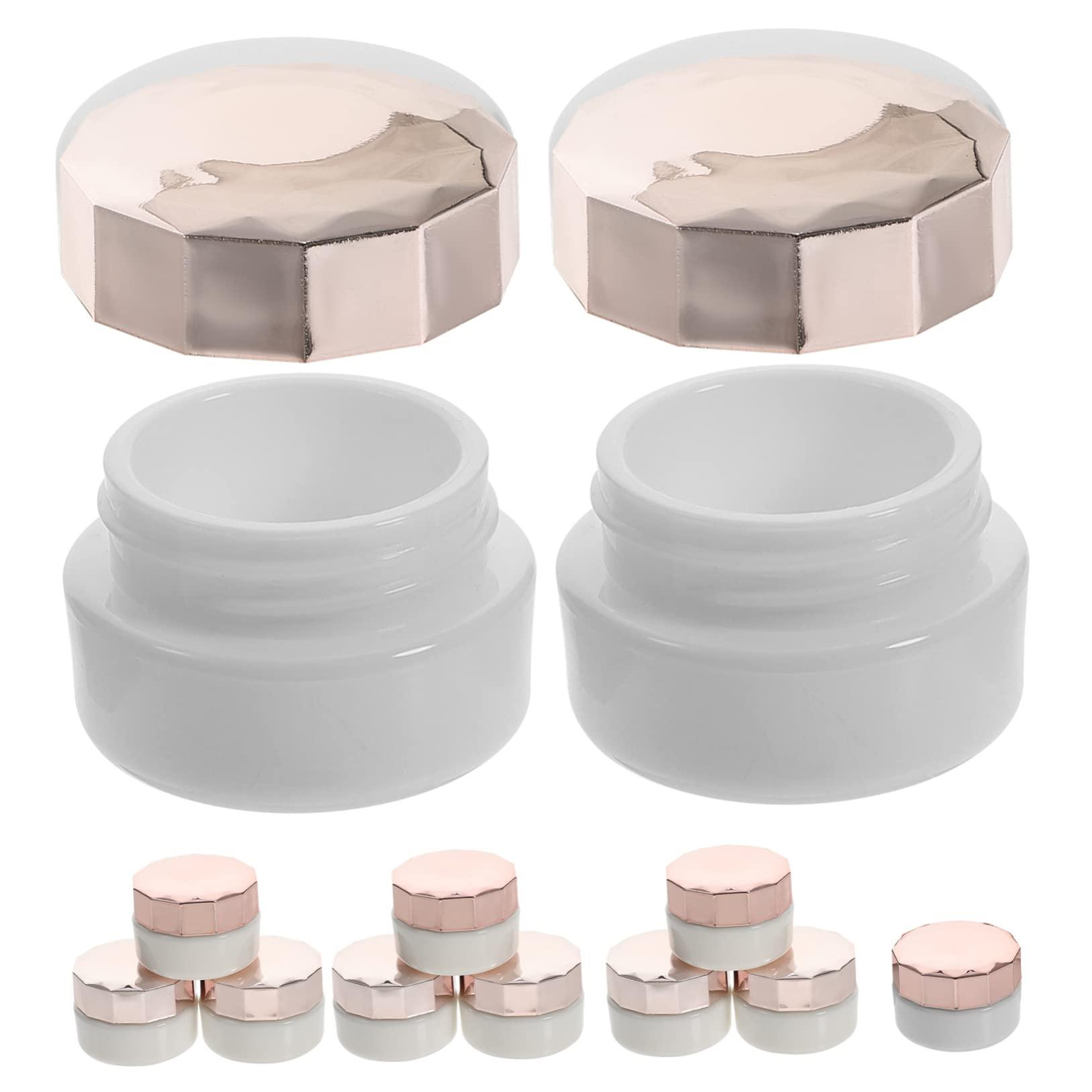 minkissy minkissy 3sets Refillable Plastic Makeup Jars Sufficient Quantity for Different Skin Care Products Easy to Clean 12pcs*3