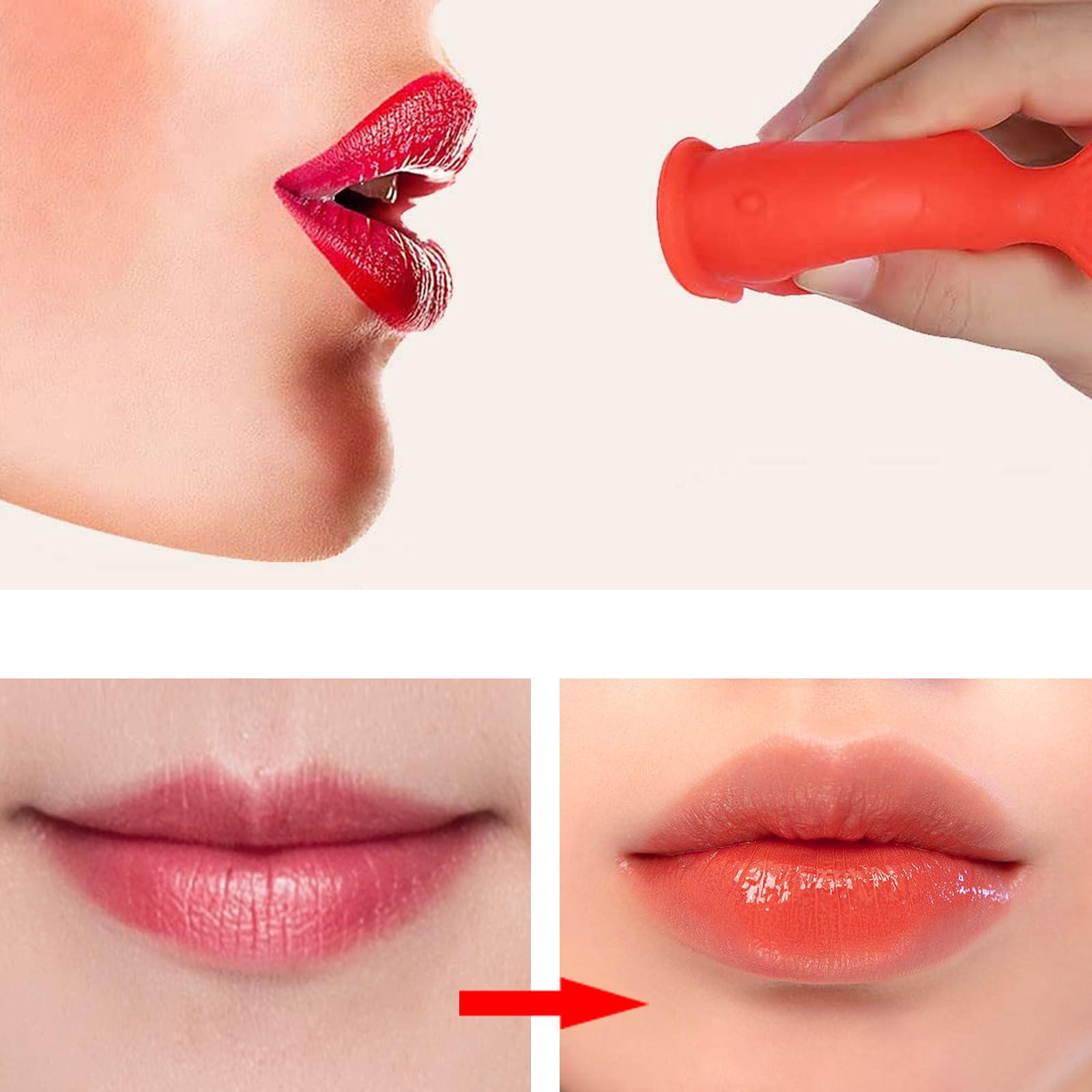 XPAPOV Lip Plumper Device Lip Filler Beauty Pump,Soft Material Pout Lips Enhancer Plumper Tool, Natural Pout Mouth Tool