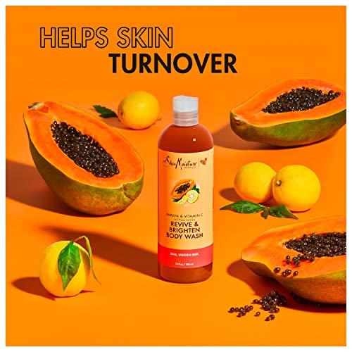 SheaMoisture SheaMoisture Body Wash For Dull, Uneven Skin Papaya and Vitamin C Paraben Free Body Wash 13 Oz