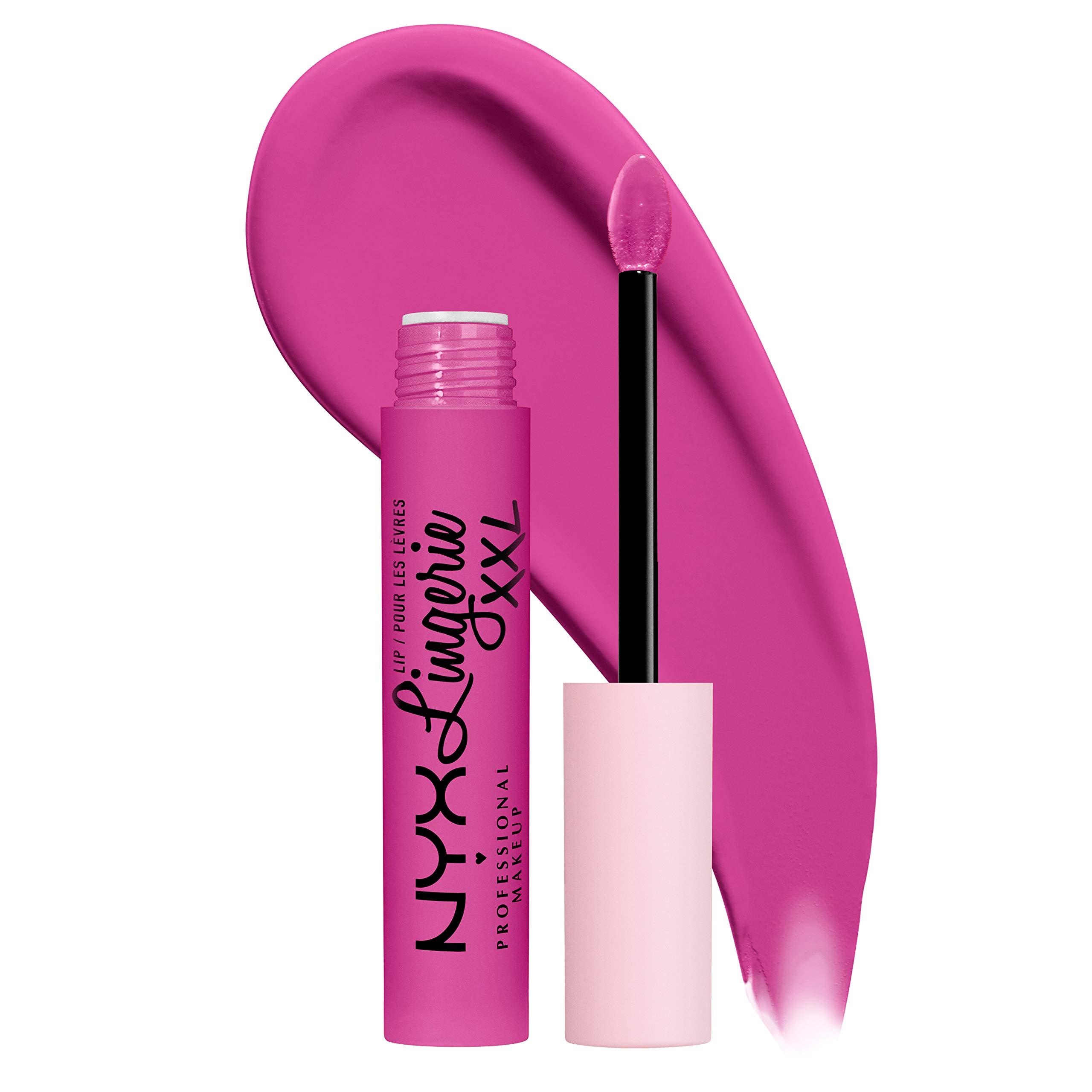 NYX PROFESSIONAL MAKEUP NYX PROFESSIONAL MAKEUP Lip Lingerie XXL Matte Liquid Lipstick - Knockout (Bubblegum Pink)