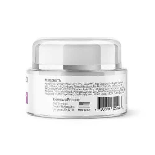 Dermacia Dermacia PRO Anti-Aging Moisturizing Cream, Sulfate Free, Allergen Free, Paraben Free, Cruelty Free, Anti-Aging, Smoothing, Made in USA