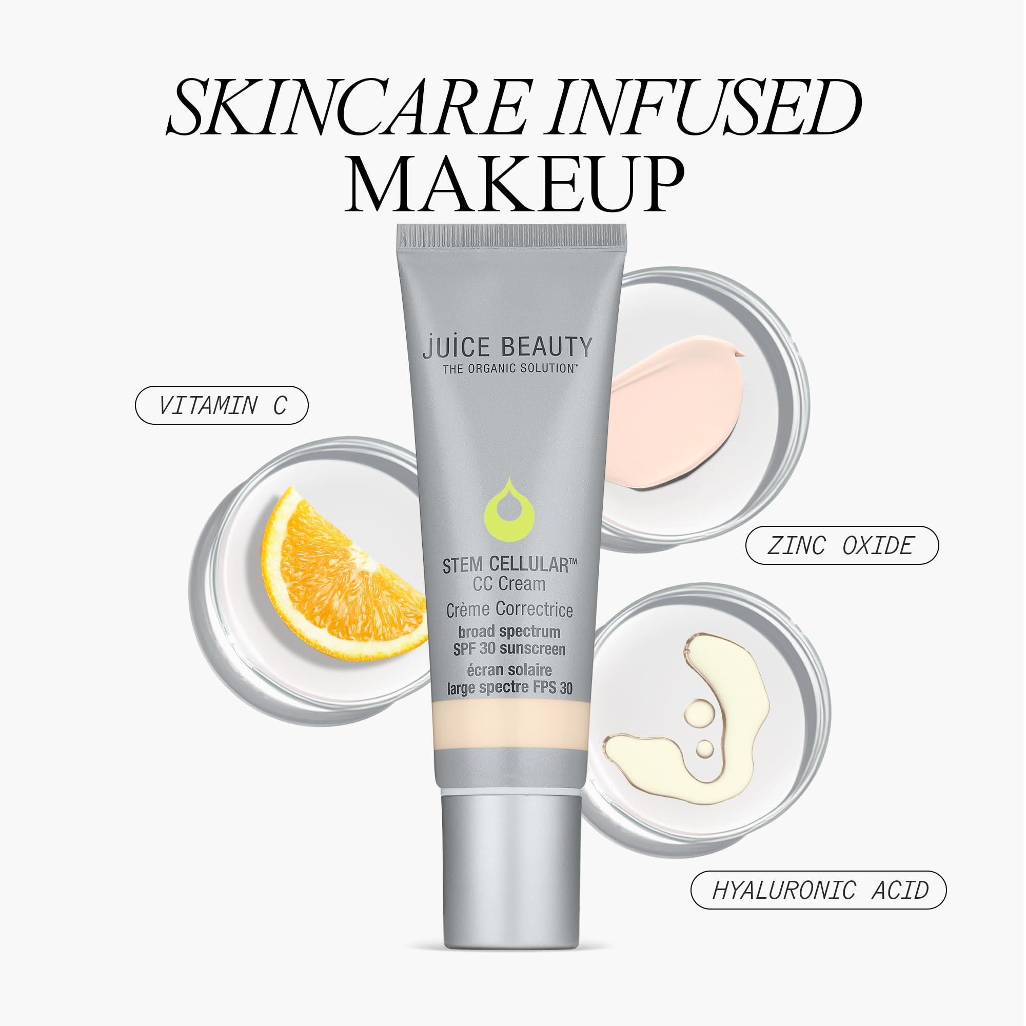 Juice Beauty Juice Beauty Stem Cellular CC Cream SPF 30 - Island Glow - 50 mL - Provides Light Glowing Coverage - Vegan, Cruelty Free