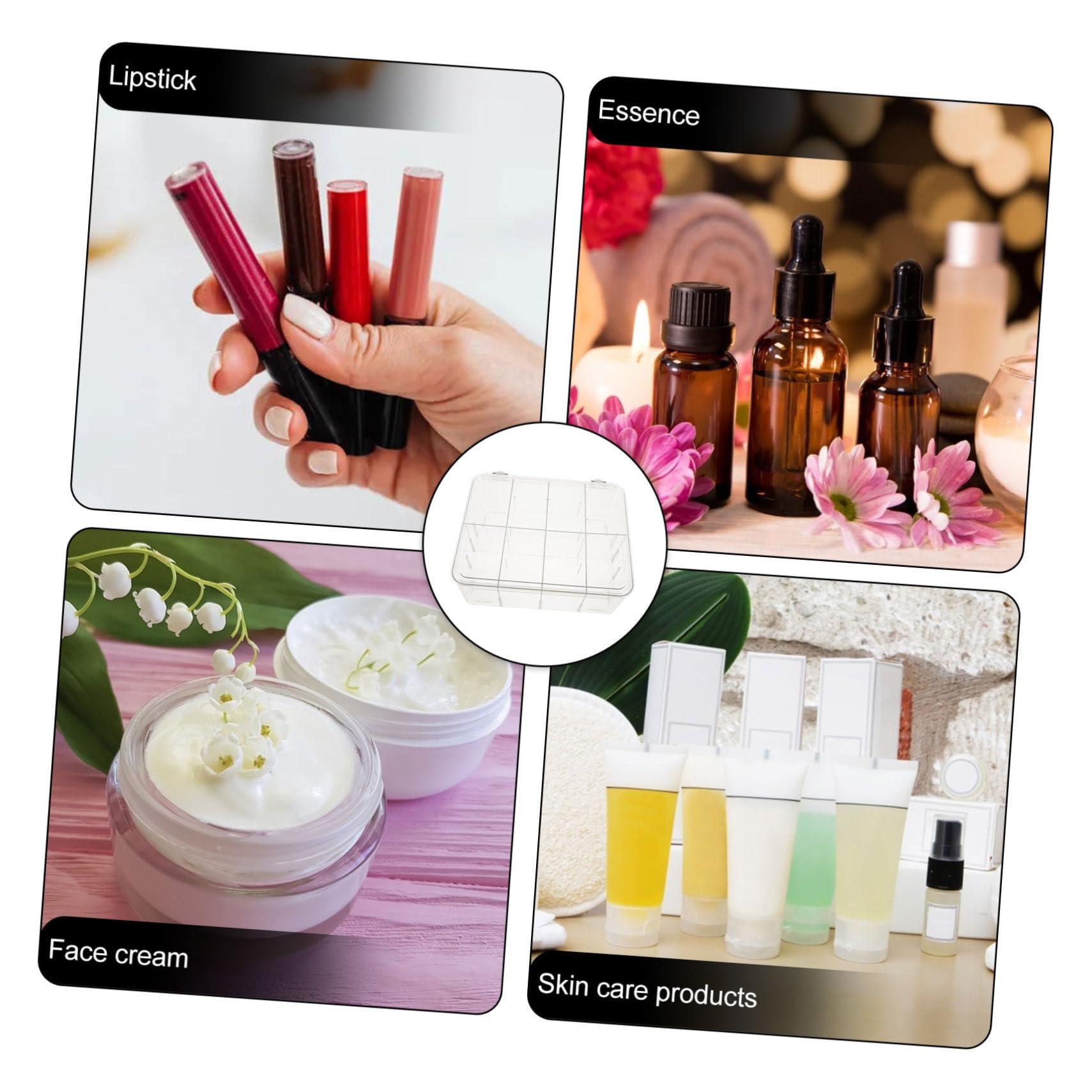 FOMIYES FOMIYES Makeup Organizer Dividers Travel-friendly Desk Countertop Stylish and Functional Lipstick Storage Box