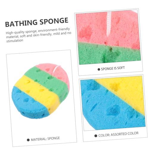 FOMIYES FOMIYES Body Sponges for Shower 12 Pcs Seaweed Bath Sponge Loofah Back Scrubber Cleaning Supplies African Exfoliating Net Sponge Scrubbers Natural Sea Sponge Bath Exfoliating Sponge Baby Tool Body