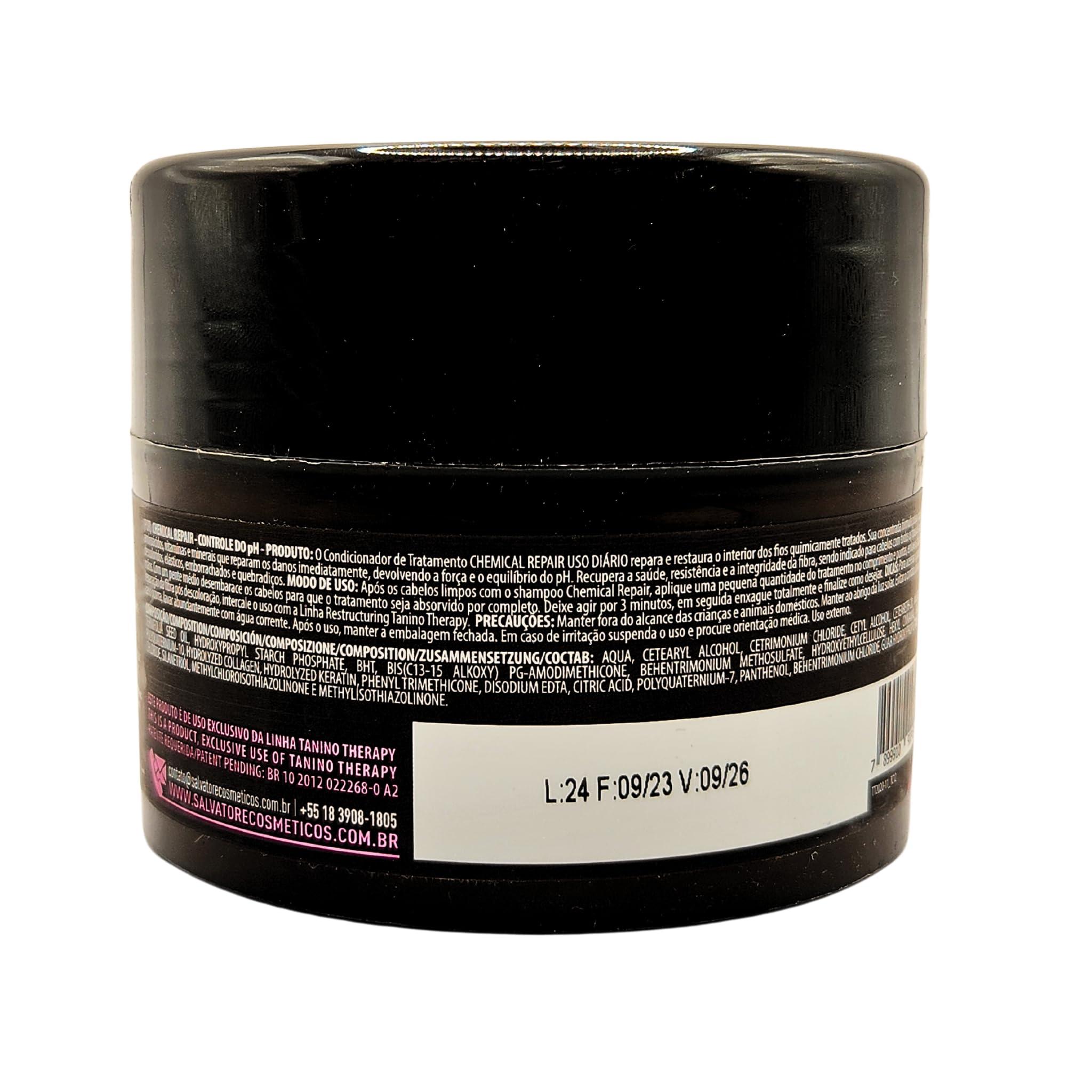 Salvatore Cosmetica Profissional Salvatore Cosmetica Profissional Tanino Therapy Chemical Repair Treatment, 8.4 Fl Oz