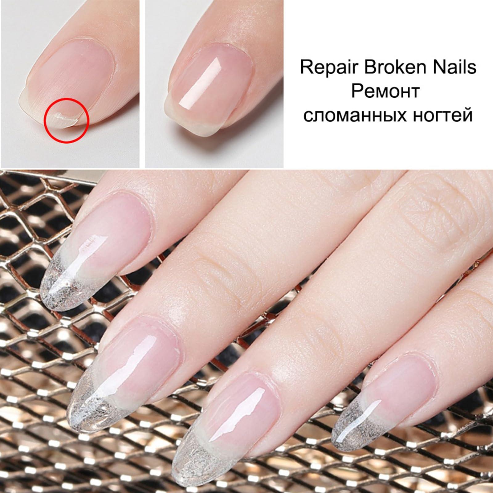 Generic Generic Nail Repair Protection Gel, Nail Repair Kit for Split Natural Nail, Broken Nail Repair Kit for Natural Nails (3PCS)