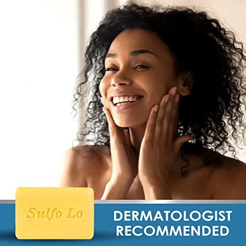 Sulfo-Lo Sulfo-Lo Cleansing Bar Soap with Sulfur for Face and Body, 3.5 Ounce