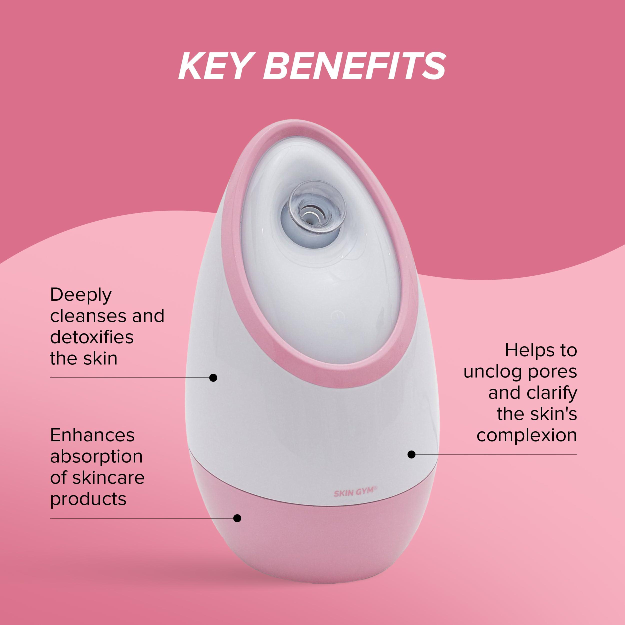 SKIN GYM Skin Gym VODA Facial Steamer, at-Home Micro-Steam Device for Pore Cleansing and Hydration