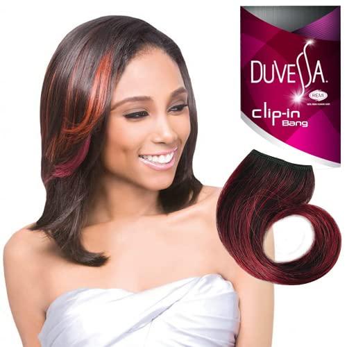 Outre Outre Remy Human Hair Weave Duvessa Clip-In Bang (DEEP GREEN)