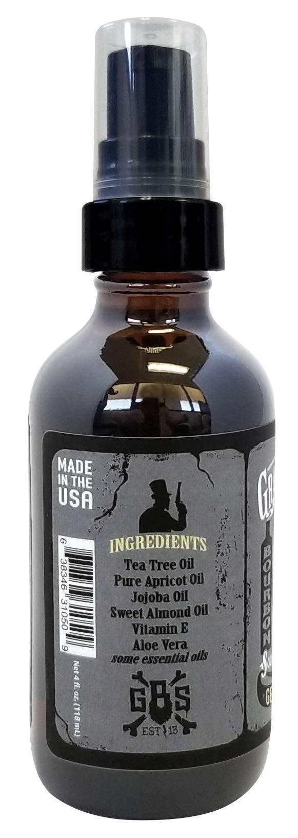 GRAVE BEFORE SHAVE Grave Before Shave Gentlemen\'s Blend Beard Oil (Bourbon/Sandal Wood Scent) 4 oz. BIG BOTTLE