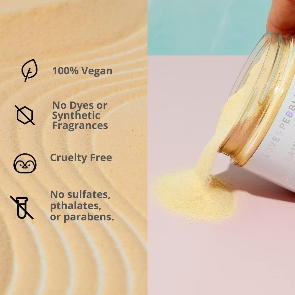 Love & Pebble Beauty Pops by Love & Pebble- Turmeric Mask Glow Enzyme Icy Facial Kit| Viral On TikTok| As seen on Shark Tank beauty | Korean Face Mask Skincare made with turmeric, aloe, banana, papaya